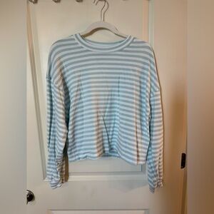 Daily Drills Striped Cotton Long Sleeve